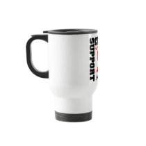 AIDS HIV Support Advocate Cure Coffee Mug