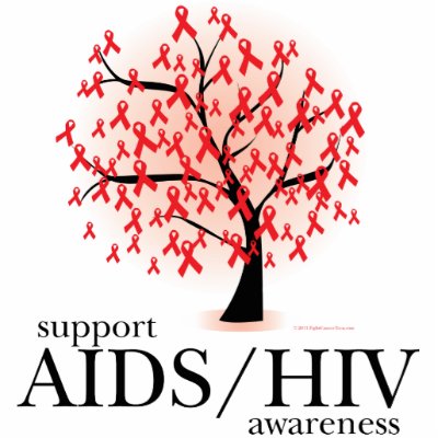 AIDS/HIV Tree Photo Cut Outs by fightcancertees
