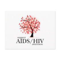 AIDS/HIV Tree Postcards
