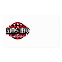 AIDS/HIV Tribal business cards