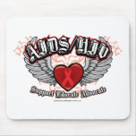 AIDS/HIV Wings Mousepad