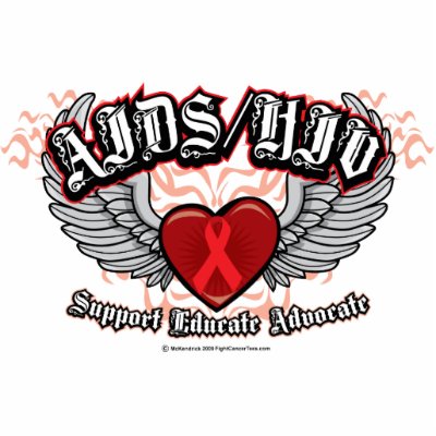 AIDS/HIV Wings Photo Sculptures by fightcancertees