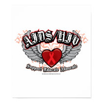 AIDS/HIV Wings posters