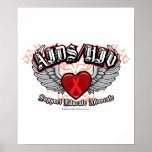 AIDS/HIV Wings Posters