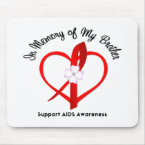 AIDS In Memory of My Brother Mouse Mats