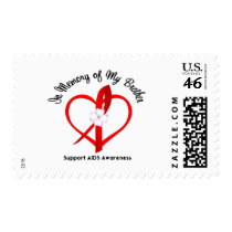 AIDS In Memory of My Brother Postage Stamp