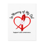 AIDS In Memory of My Dad Post Cards