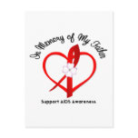 AIDS In Memory of My Father Post Card