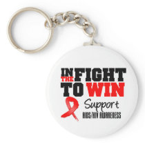 AIDS In The Fight To Win Key Chains
