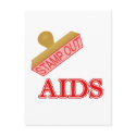 AIDS postcards