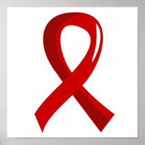 AIDS Red Ribbon 3 Posters