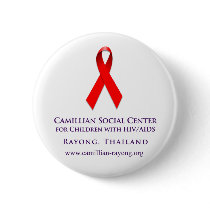 AIDS Ribbon (button)