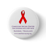 AIDS Ribbon (button)