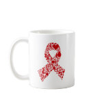 Aids Ribbon Icon Awareness Coffee Mug