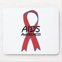 Aids Ribbon Mouse Pad