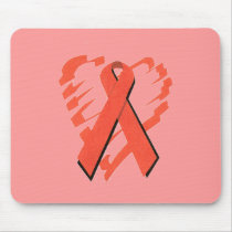 AIDS Ribbon Mousepad by PositiveYouth AIDS Ribbon Mousepad