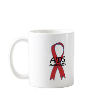 Aids Ribbon Coffee Mug