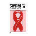 AIDS RIBBON postage