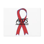 Aids Ribbon Post Cards