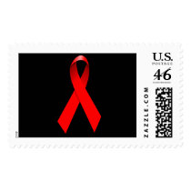 AIDS ribbon Stamp by BlueLotusArt AIDS ribbon Stamp