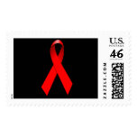 AIDS ribbon Stamp stamps