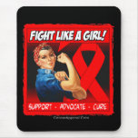 AIDS Rosie Riveter - Fight Like a Girl Mousepad