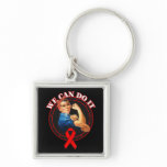 AIDS - Rosie The Riveter - We Can Do It Key Chains