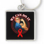AIDS - Rosie The Riveter - We Can Do It Key Chains