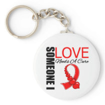 AIDS Someone I Love Needs A Cure Key Chains