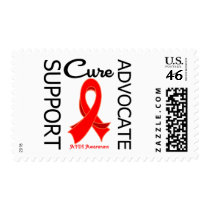 AIDS Support Advocate Cure Postage Stamps