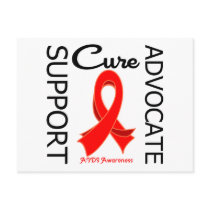 AIDS Support Advocate Cure Postcards