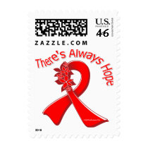 AIDS There's Always Hope Floral Stamps