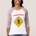 Ladies 3/4 Sleeve Raglan (Fitted)