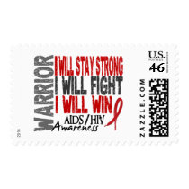AIDS Warrior Postage Stamp
