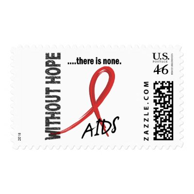 AIDS Without Hope 1 Stamp by awarenessgifts