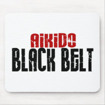 Aikido Black Belt mousepads by blackbeltstuff Aikido Black Belt mousepads