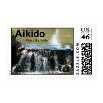 Aikido Flow Like Water Stamp