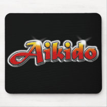 Aikido Graffiti Mousepad