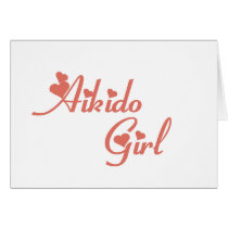 Aikido Greeting Card