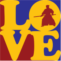 Aikido Love photo sculptures