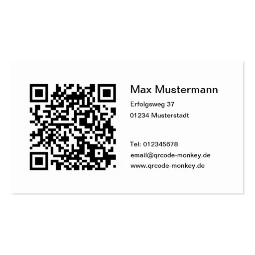 Aileron code visiting cards business card template (front side)