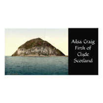 Ailsa Craig, Firth of Clyde, Scotland Personalized Photo Card