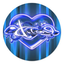 Ailsa Round Stickers