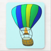 Aim For the Sky Hot Air Balloon Mousepad mousepads