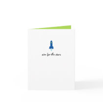 Aim for The Stars Birth Announcement cards by BabyPeepers Aim for The Stars Birth Announcement cards