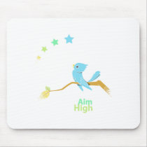 Aim High Bird Mousepad