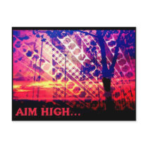 Aim High card postcards by semas87 Aim High card postcards