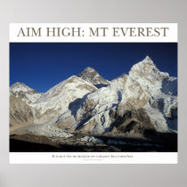 Aim High: Mt Everest Print
