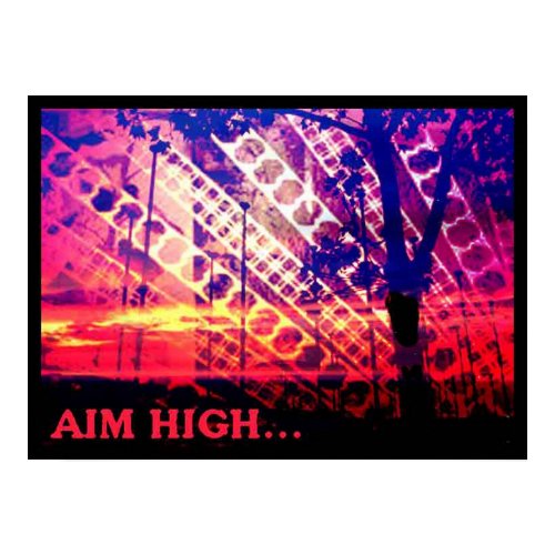 Aim High print