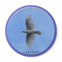 "AIM HIGH" (Spirit Raven) Magnet by RavenSpiritPrints "AIM HIGH" (Spirit Raven) Magnet